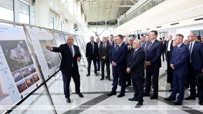 Turchin, Asadov visit revitalized territories of Azerbaijan