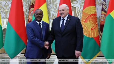 Lukashenko meets with Guinea-Bissau president