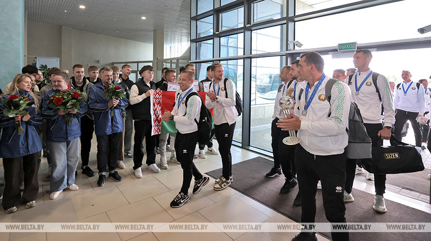Team Belarus back home as 2025 Beach Soccer World Cup silver medalists Team Belarus back home as 2025 Beach Soccer World Cup silver medalists