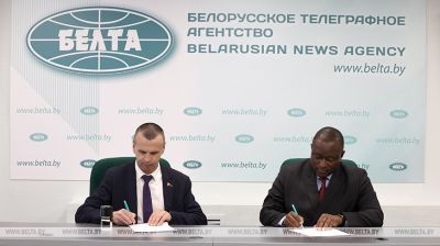 BelTA, Zimbabwe Broadcasting Corporation sign memorandum of cooperation