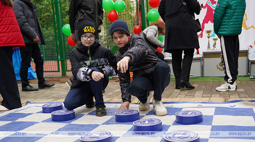Multifunctional sports grounds launched in Mogilev
