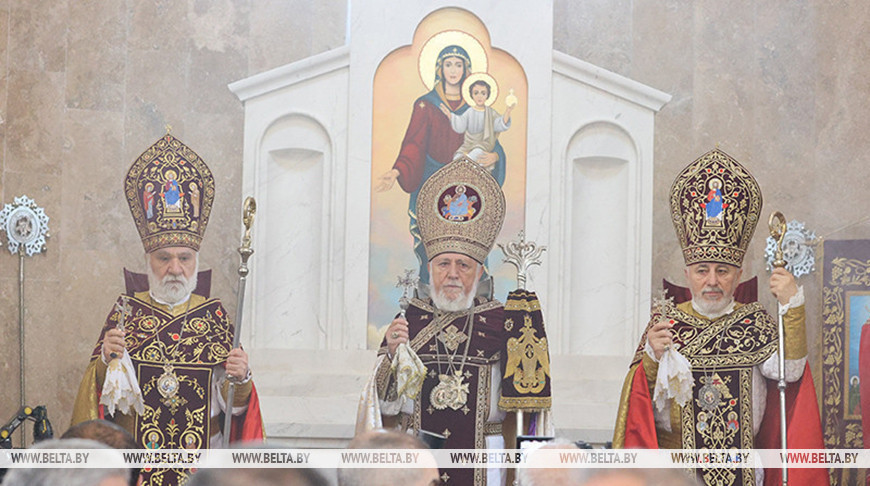 Armenian Apostolic church opens in Minsk 
