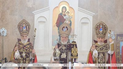 Armenian Apostolic church opens in Minsk 