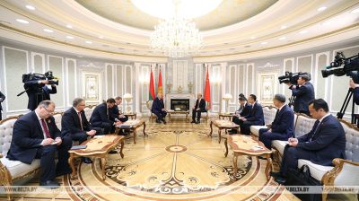  Lukashenko meets with vice premier of China's State Council 
 
  
  
