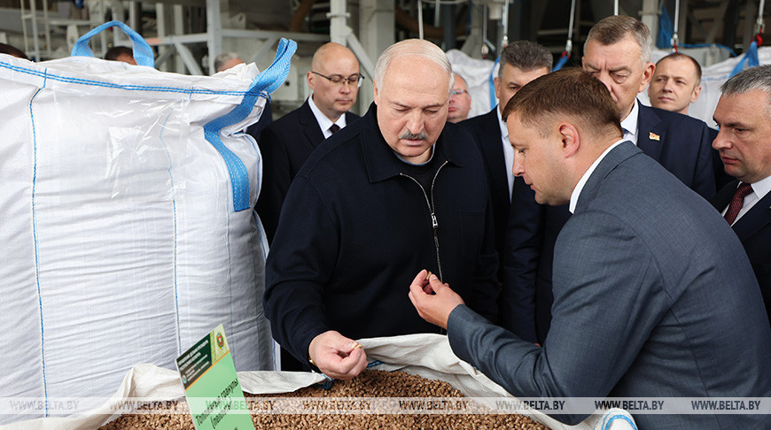 Lukashenko visits Petrikov District