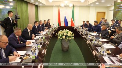 Belarusian PM meets with head of Tatarstan