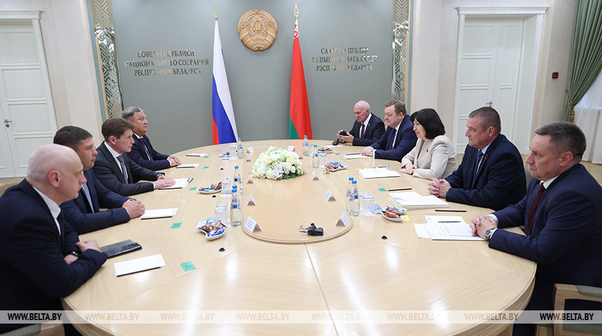 Belarus Parliament speaker meets with governor of Primorye Territory of Russia 