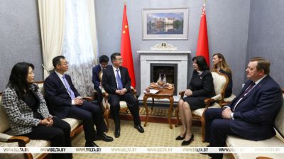 Belarus Parliament speaker meets with senior Chinese legislator  