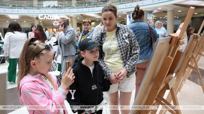 Disability art exhibition in Minsk 