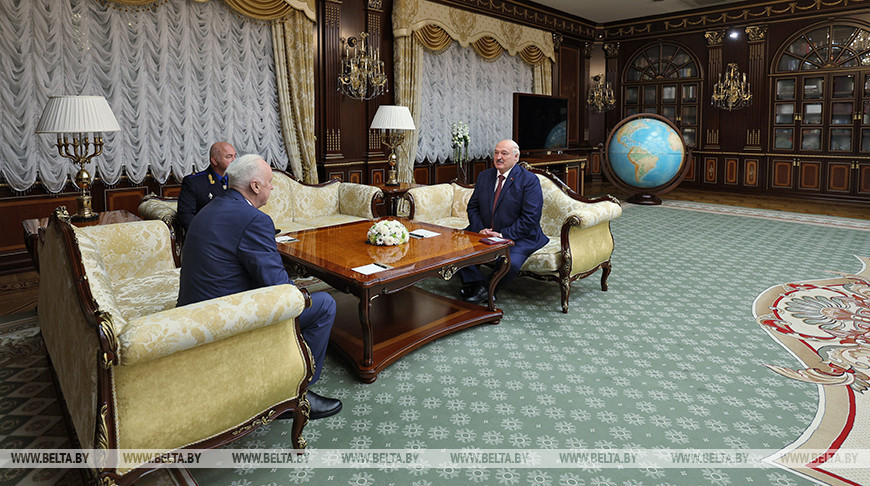 Lukashenko holds meeting with Bastrykin 