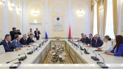Meeting to discuss Belarus-Russia’s Novosibirsk Oblast cooperation 