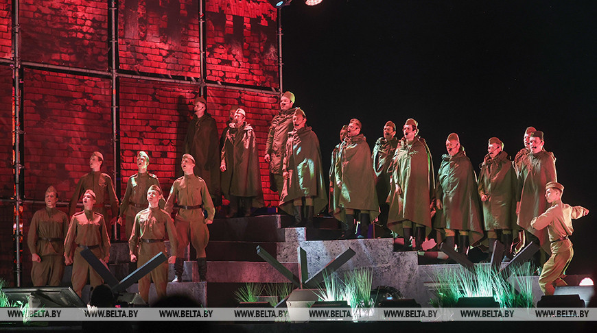 War victims commemorated in Brest Fortress War victims commemorated in Brest Fortress