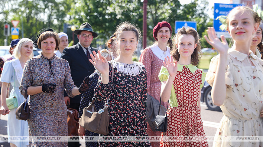 Atmosphere of last day of peace of 1941 recreated in Brest