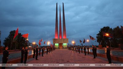 War heroes commemorated
in Vitebsk
           