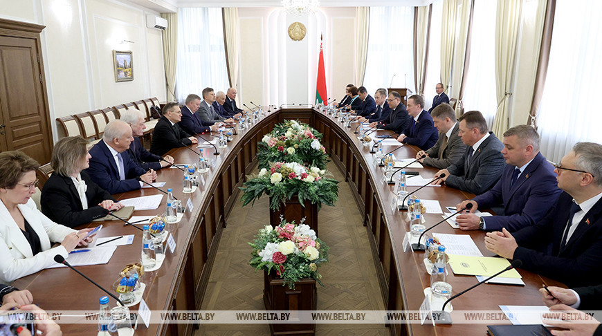Belarus’ PM, Rosatom head discuss cooperation Belarus’ PM, Rosatom head discuss cooperation
