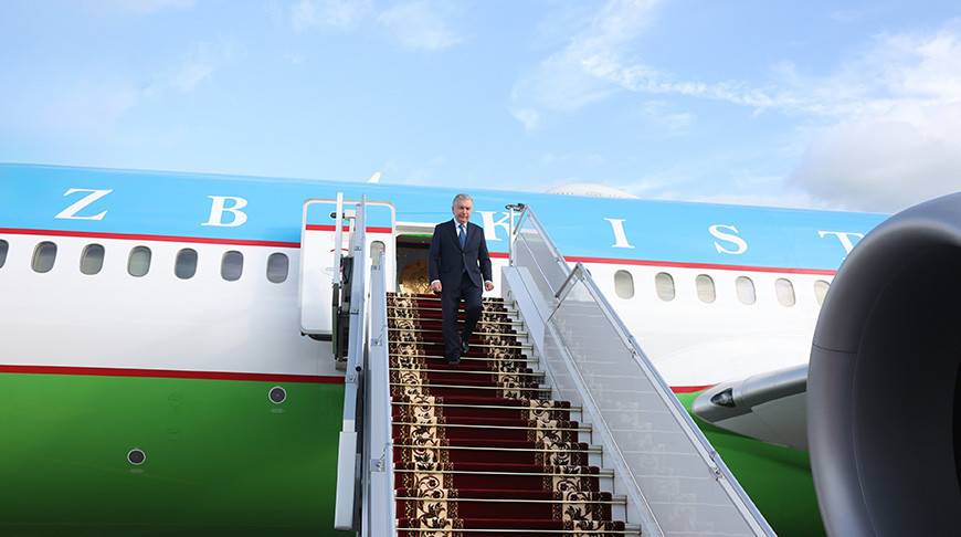 Uzbekistan president arrives in Belarus on working visit Uzbekistan president arrives in Belarus on working visit