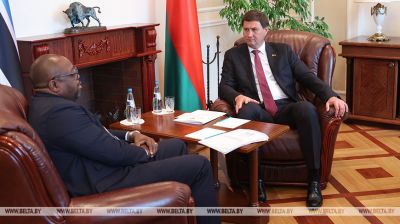 FMs of Belarus, Botswana meet in Minsk 