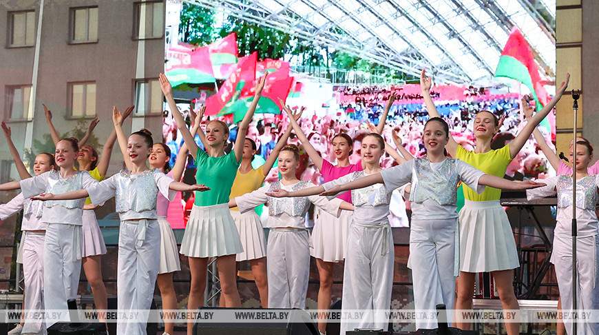  Concert ends Independence Day festivities in Vitebsk
  
   
  