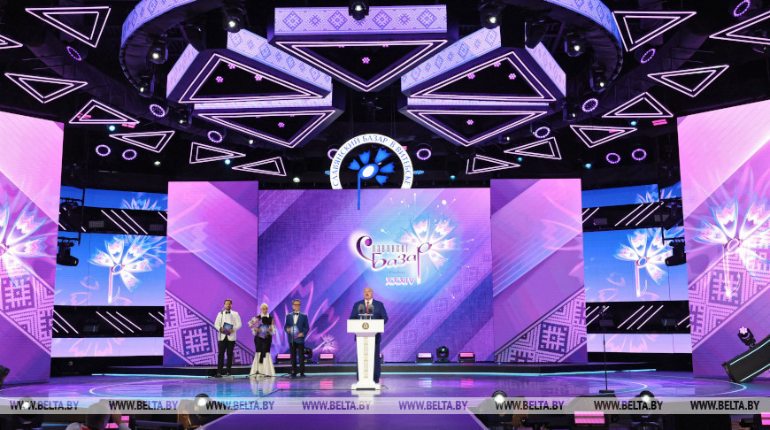 Lukashenko opens Slavianski Bazaar in Vitebsk Lukashenko opens Slavianski Bazaar in Vitebsk