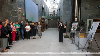 Minsk war museum displays museum rarities 