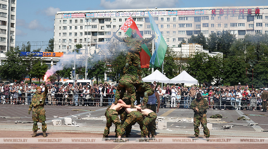 Paratroopers Day celebrations in Minsk Paratroopers Day celebrations in Minsk