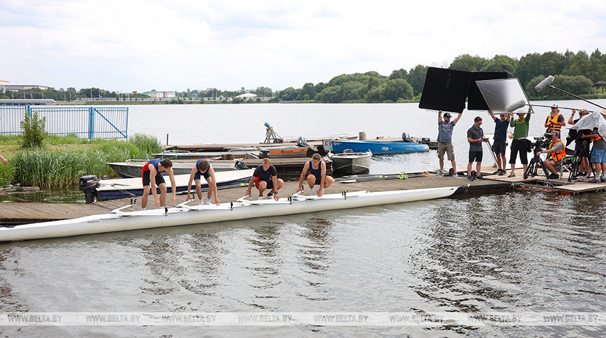  Belarusfilm shooting movie about rowing
 
  
  