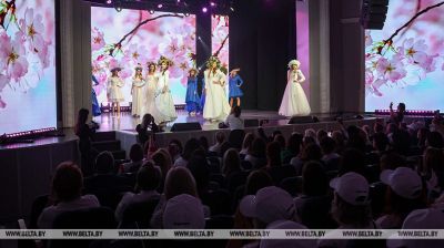 Maiden's Wreath of Peace event in Zhodino  