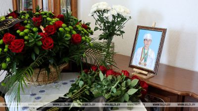Book of condolence opened for Myint Swe in Minsk