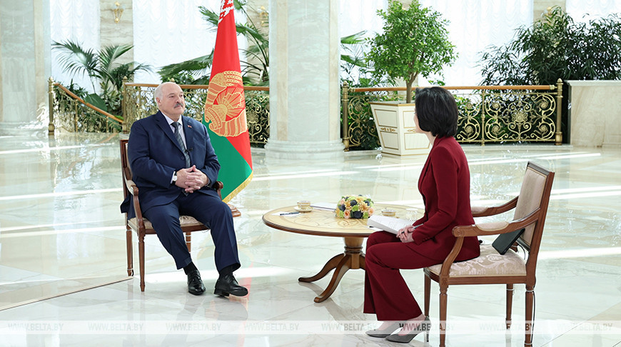 Lukashenko gives interview to China Media Group