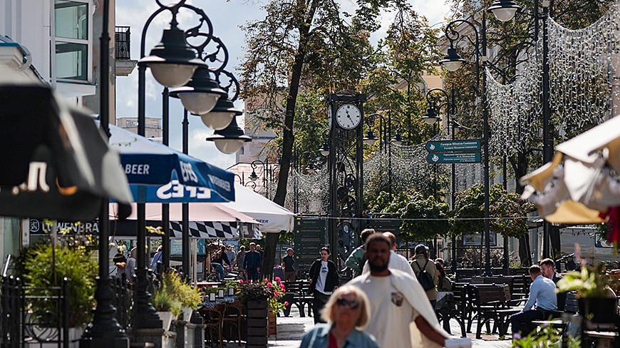 Sunny day in Minsk 
