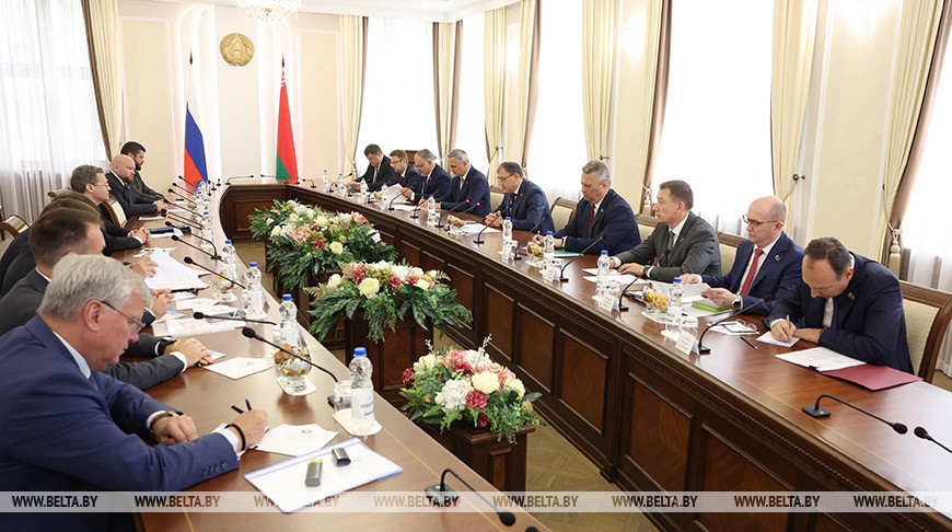 Cooperation between Belarus, Russia's Vologda Oblast discussed in Minsk