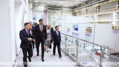Belarusian delegation tours TBEA