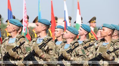  Opening ceremony of CSTO exercises held in Vitebsk
  
   
  
  