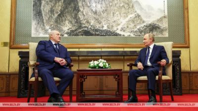 Lukashenko, Putin meet in Beijing