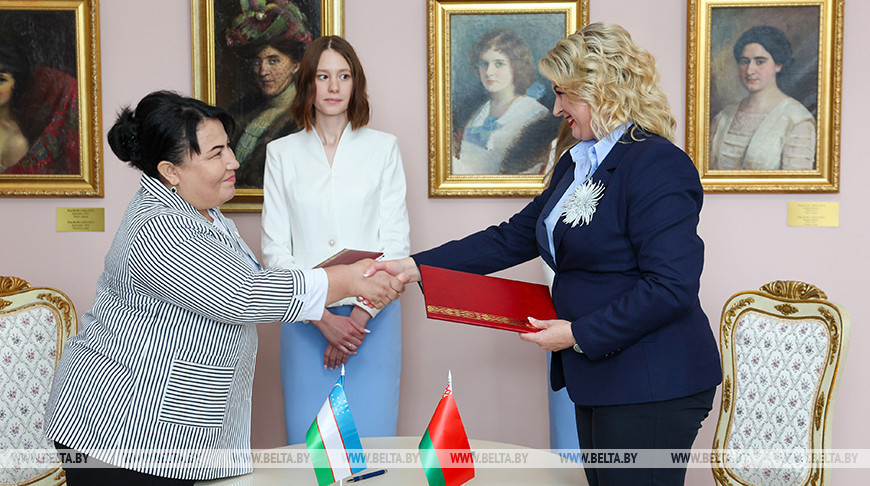 Women's unions of Belarus, Uzbekistan sign memorandum of understanding Women's unions of Belarus, Uzbekistan sign memorandum of understanding