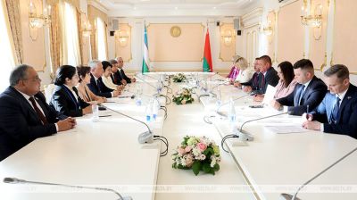 Belarus-Uzbekistan interparliamentary cooperation commission holds first meeting