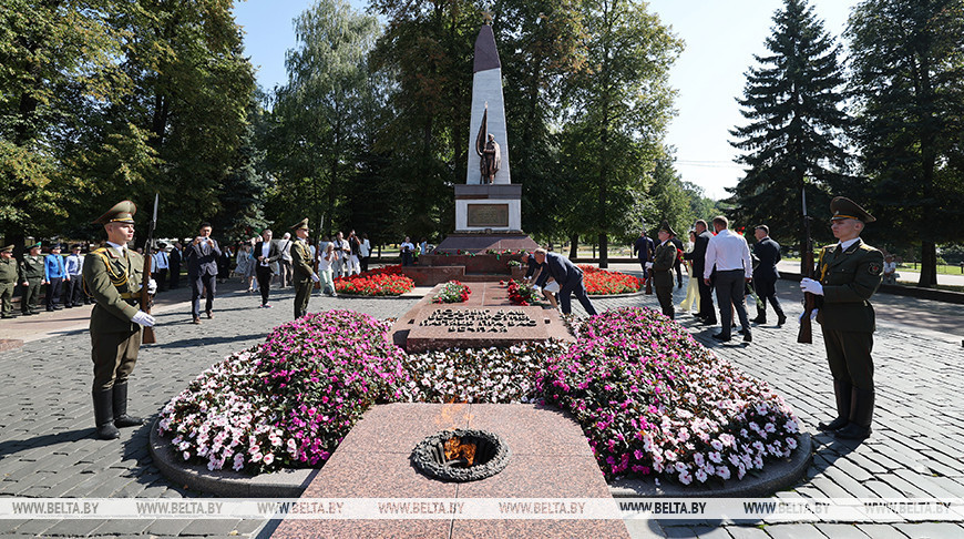 Grodno commemorates Soviet soldiers, partisans