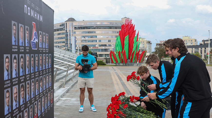 Lokomotiv Yaroslavl remembered in Minsk Lokomotiv Yaroslavl remembered in Minsk