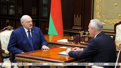 Belarus’ president meets with Igor Sergeyenko