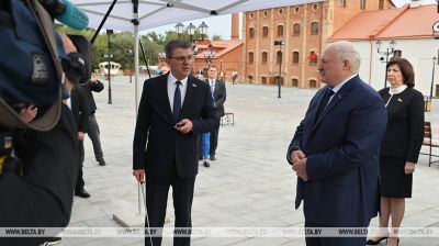 Lukashenko visits renovated Loshitsa complex 