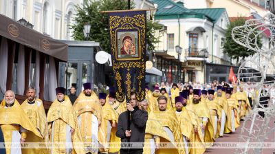 Religious procession in Vitebsk