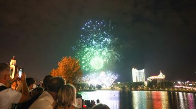 City Day fireworks in Minsk
  
 