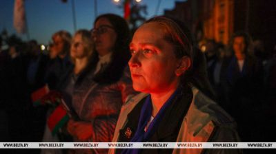 Patriotic rally at Bereza Kartuska