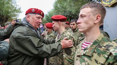 Maroon Beret qualification trial in Belarus 