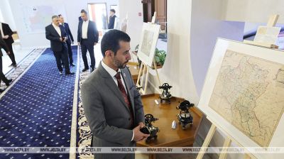 Cartographic exhibition in Minsk 