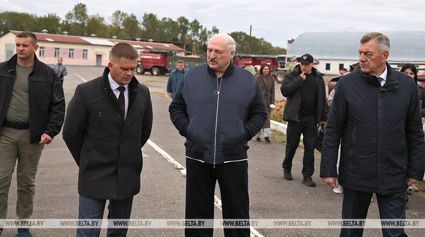 Lukashenko on working trip to Shklov District