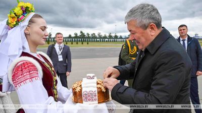 Chairman of Cabinet of Ministers of Kyrgyzstan arrives in Belarus
  