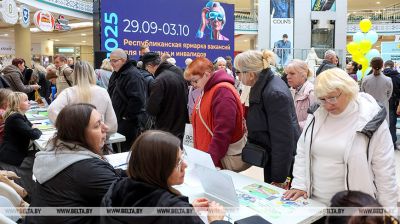 Job fair for seniors, people with disabilities in Minsk