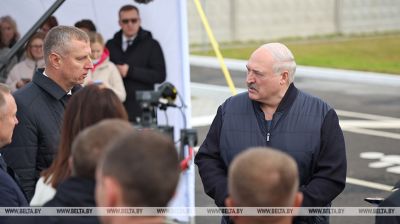 Lukashenko visits Soligorsk District