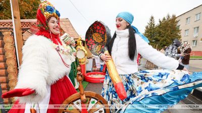 Dazhynki festival in Chashniki